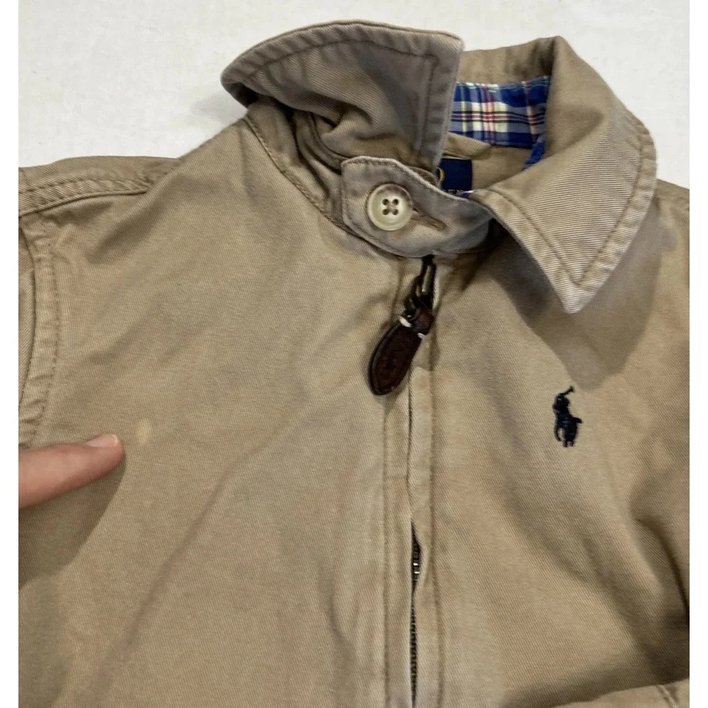 Boys Polo Ralph Lauren Harrington Jacket Size 4/4T